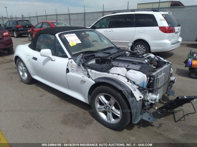 WBACH9340YLG18096 - 2000 BMW Z3 2.3 WHITE photo 1