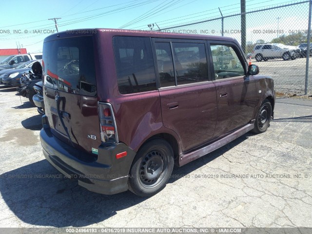 JTLKT324850209970 - 2005 TOYOTA SCION XB 紫色 照片 4