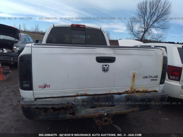 1D7HU18D65S352814 - 2005 DODGE RAM 1500 ST/SLT WHITE photo 8