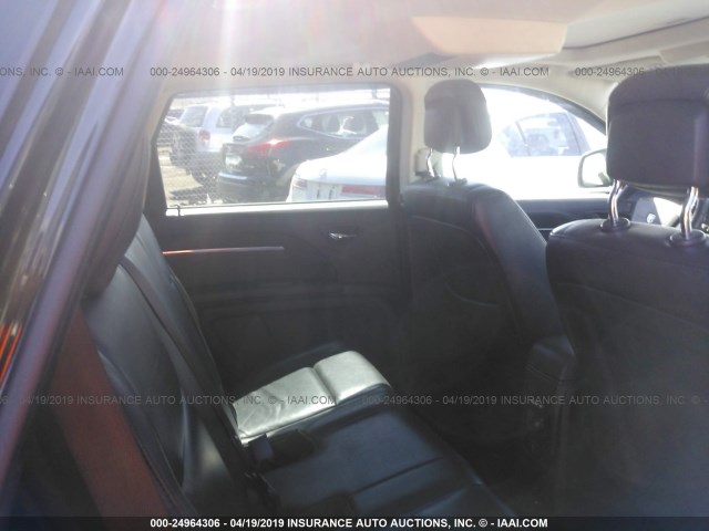 3D4PH6FV7AT148313 - 2010 DODGE JOURNEY R/T BLACK photo 8