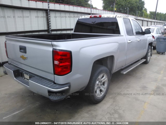 1GCRCPEH3EZ325993 - 2014 CHEVROLET SILVERADO C1500 SILVER photo 4