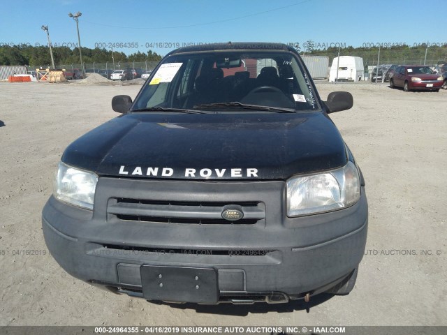 SALNM22282A390159 - 2002 LAND ROVER FREELANDER S BLACK photo 6