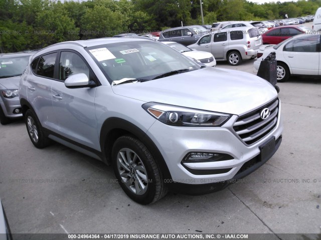 KM8J3CA45JU694799 - 2018 HYUNDAI TUCSON LIMITED/SPORT AND ECO/SE SILVER photo 1