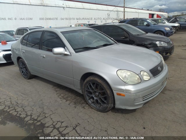 JT8BD69S730181878 - 2003 LEXUS GS 300 SILVER photo 1