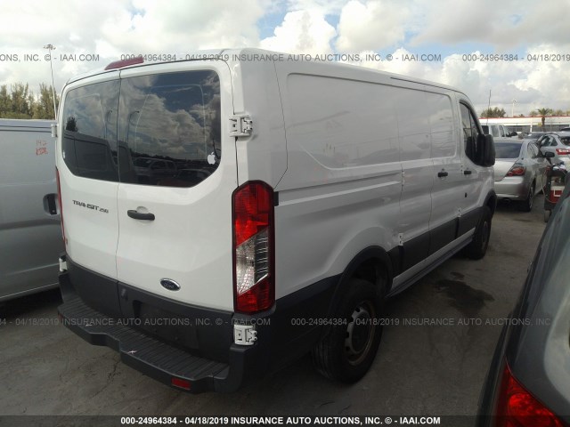 1FTYR1ZM8HKB15045 - 2017 FORD TRANSIT T-250 WHITE photo 4