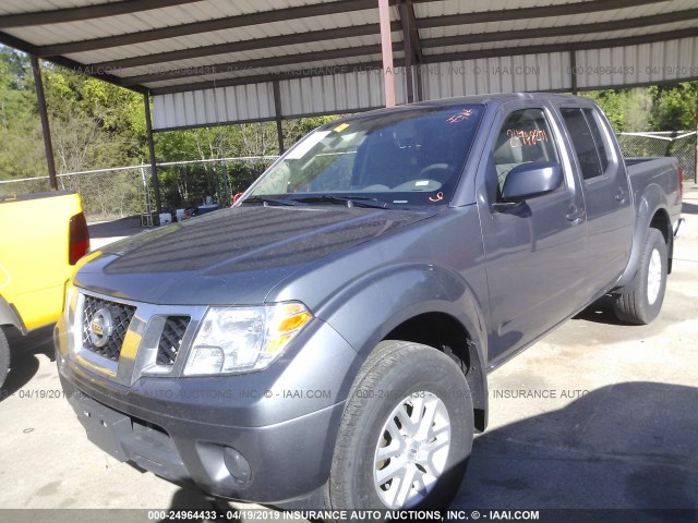 1N6AD0EV2KN707407 - 2019 NISSAN FRONTIER S/SV/SL/PRO-4X GRAY photo 2