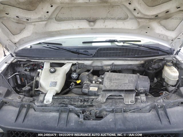 1GB3G3BG6E1119746 - 2014 CHEVROLET EXPRESS G3500  WHITE photo 10