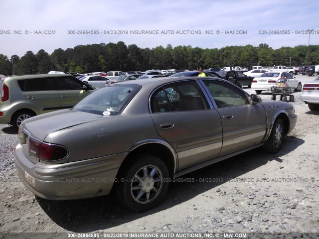 1G4HR54K244158092 - 2004 BUICK LESABRE LIMITED GOLD photo 4