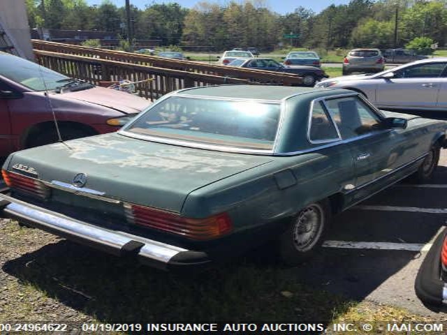 10704412030355 - 1976 MERCEDES BENZ 450SL  GREEN photo 4