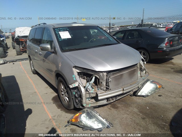 5FNRL38618B402681 - 2008 HONDA ODYSSEY EXL SILVER photo 1