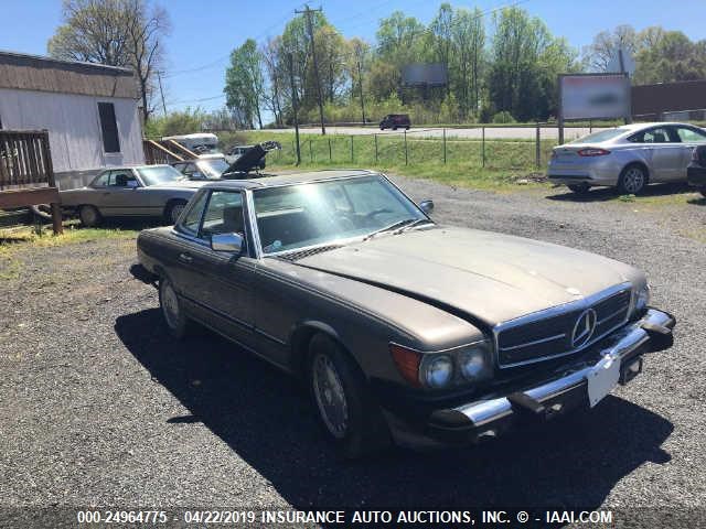 WDBBA48D6HA062978 - 1987 MERCEDES-BENZ 560 SL TAN photo 1