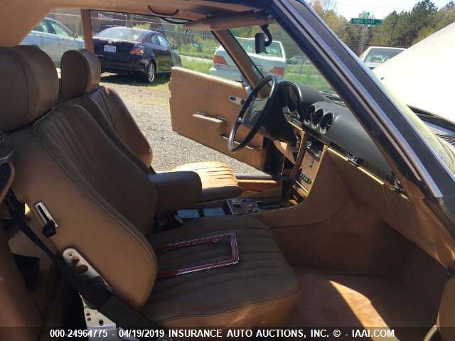 WDBBA48D6HA062978 - 1987 MERCEDES-BENZ 560 SL TAN photo 5