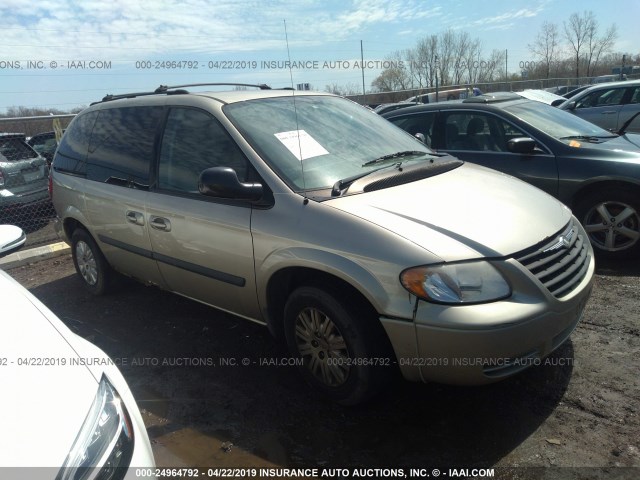 1A4GP45R66B519604 - 2006 CHRYSLER TOWN & COUNTRY  TAN photo 1