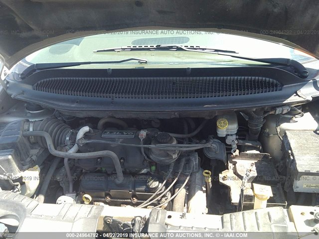 1A4GP45R66B519604 - 2006 CHRYSLER TOWN & COUNTRY  TAN photo 10