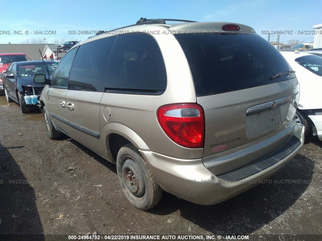 1A4GP45R66B519604 - 2006 CHRYSLER TOWN & COUNTRY  TAN photo 3