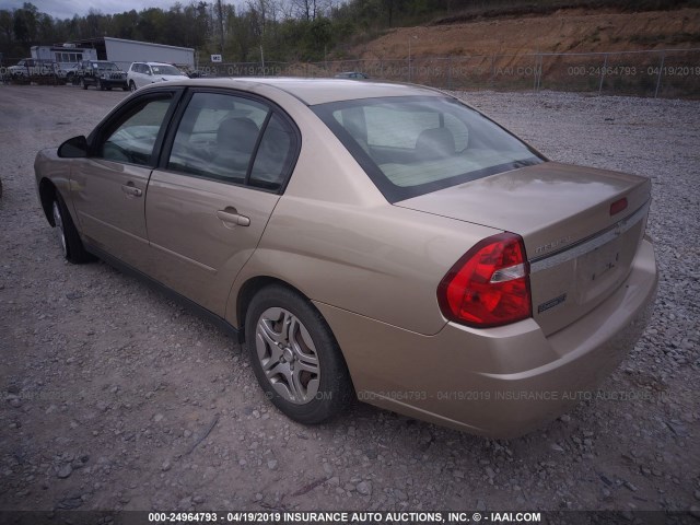 1G1ZS51896F283712 - 2006 CHEVROLET MALIBU LS GOLD photo 3
