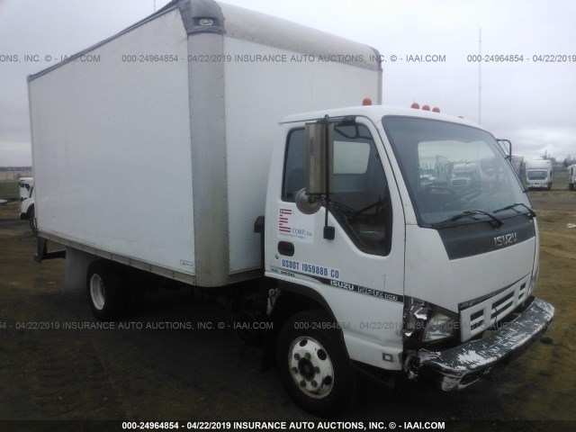 JALC4B16077002380 - 2007 ISUZU NPR WHITE photo 1