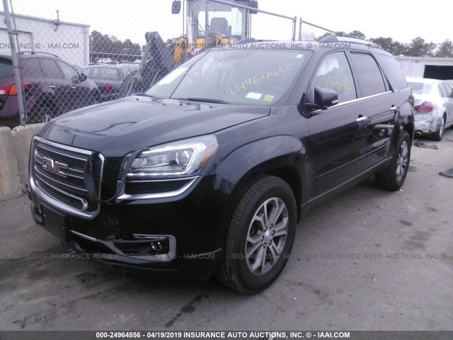 1GKKVRKD6GJ287304 - 2016 GMC ACADIA SLT-1 BLACK photo 2