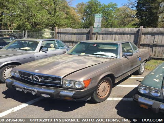 WDBBA48D6KA098810 - 1989 MERCEDES-BENZ 560 SL TAN photo 2