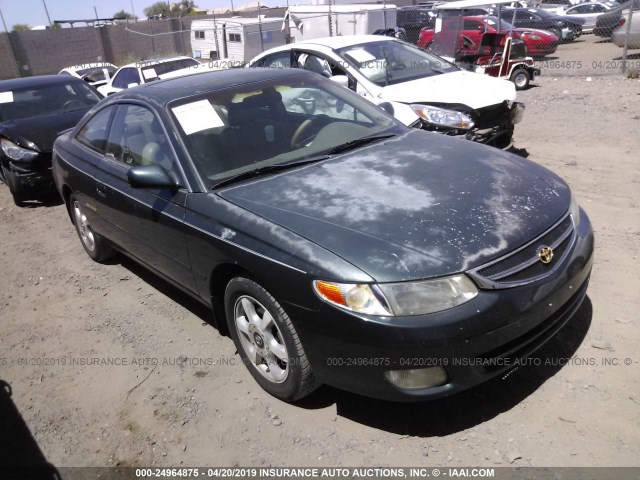 2T1CF22P8XC204479 - 1999 TOYOTA CAMRY SOLARA SE/SLE GREEN photo 1