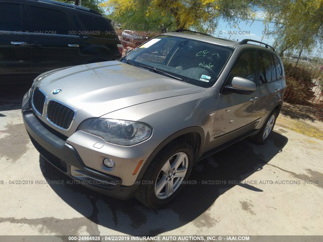 5UXFE4C58AL277553 - 2010 BMW X5 XDRIVE30I GOLD photo 2
