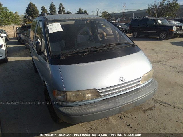 JT3AC12R6P1068731 - 1993 TOYOTA PREVIA LE BLUE photo 1