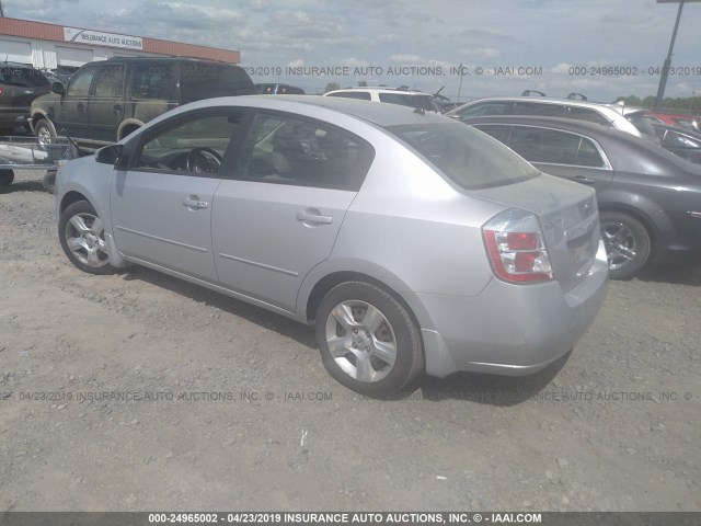 3N1AB61E09L631152 - 2009 NISSAN SENTRA 2.0/2.0S/2.0SL SILVER photo 3