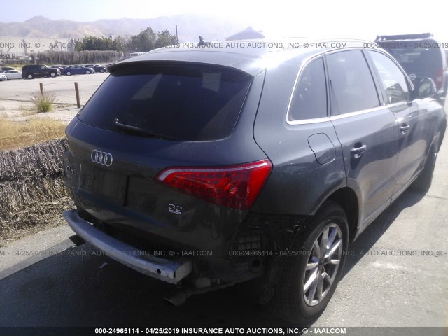 WA1LKAFP0AA098938 - 2010 AUDI Q5 PREMIUM PLUS GRAY photo 4