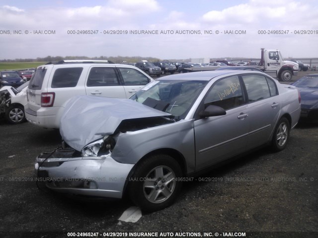 1G1ZT52885F315950 - 2005 CHEVROLET MALIBU LS SILVER photo 2