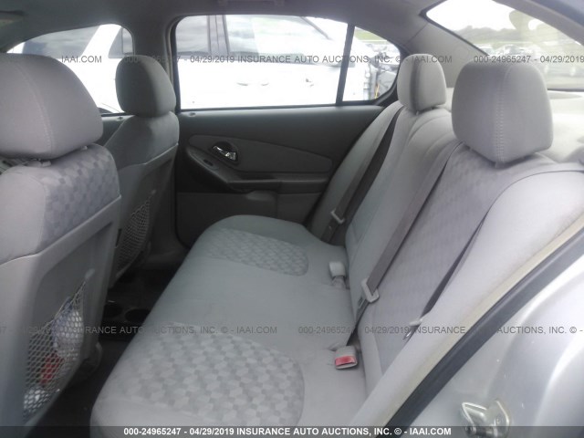 1G1ZT52885F315950 - 2005 CHEVROLET MALIBU LS SILVER photo 8