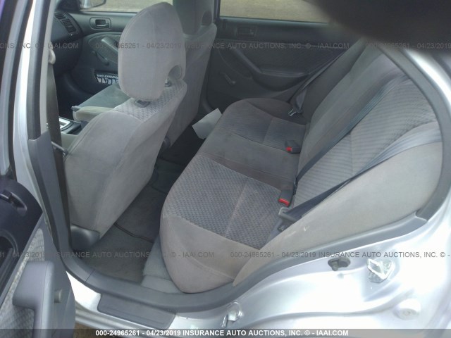 2HGES16354H636293 - 2004 HONDA CIVIC DX VP SILVER photo 8