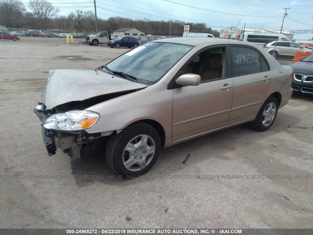 2T1BR32E37C723527 - 2007 TOYOTA COROLLA CE/LE/S GOLD photo 2