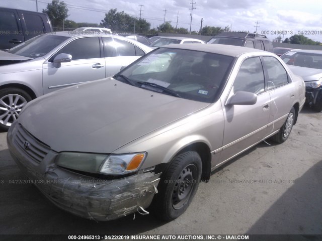 4T1BG22K6XU569481 - 1999 TOYOTA CAMRY CE/LE/XLE GOLD photo 2