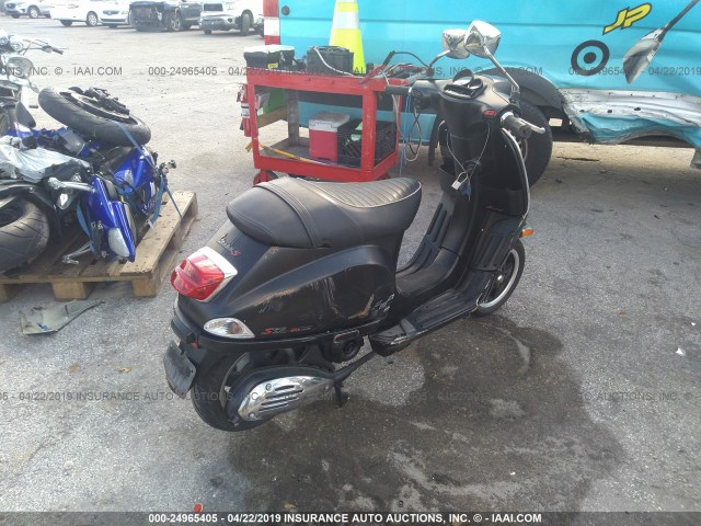 ZAPC386B2E5502447 - 2014 VESPA LX 50 BLACK photo 4