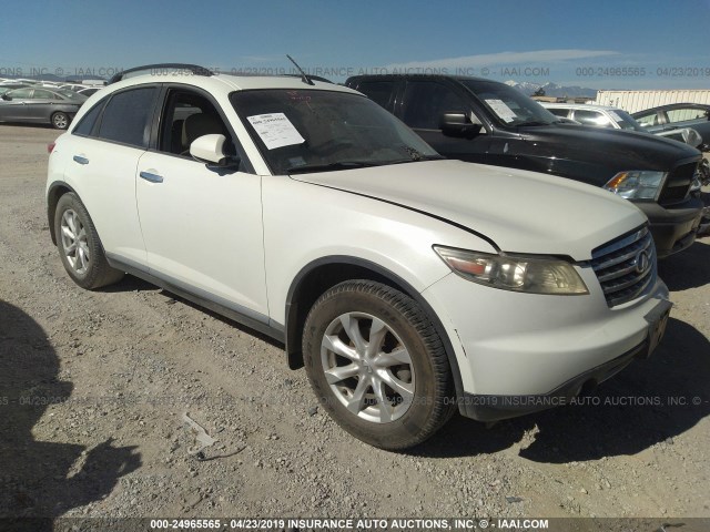 JNRAS08U36X101149 - 2006 INFINITI FX35 WHITE photo 1