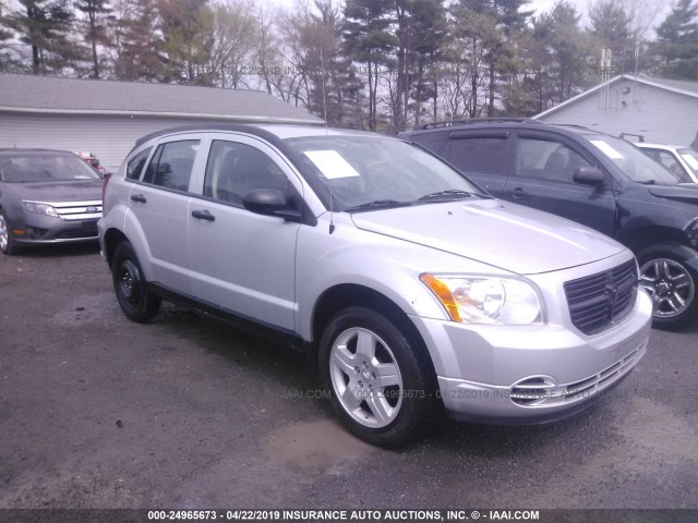 1B3HB48B88D508040 - 2008 DODGE CALIBER SXT SILVER photo 1