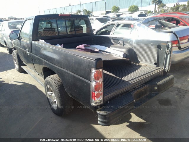 1N6SD11S1SC355521 - 1995 NISSAN TRUCK E/XE BLACK photo 3