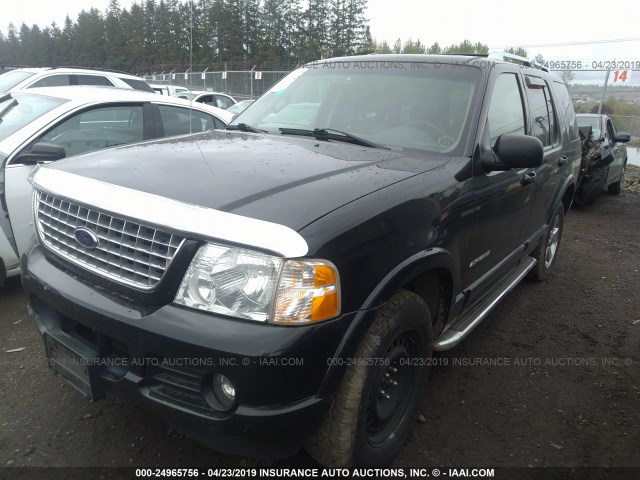 1FMDU75W74ZA61449 - 2004 FORD EXPLORER LIMITED BLACK photo 2