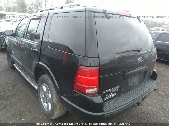 1FMDU75W74ZA61449 - 2004 FORD EXPLORER LIMITED BLACK photo 3