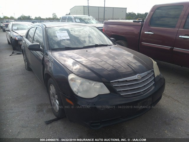 1C3LC46K38N264952 - 2008 CHRYSLER SEBRING LX BLACK photo 1