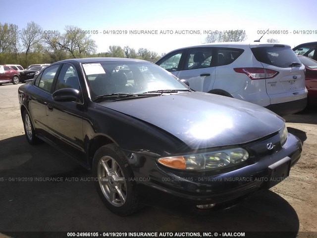 1G3NF52E81C260527 - 2001 OLDSMOBILE ALERO GLS Dark Blue photo 1