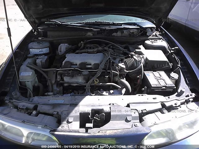 1G3NF52E81C260527 - 2001 OLDSMOBILE ALERO GLS Dark Blue photo 10