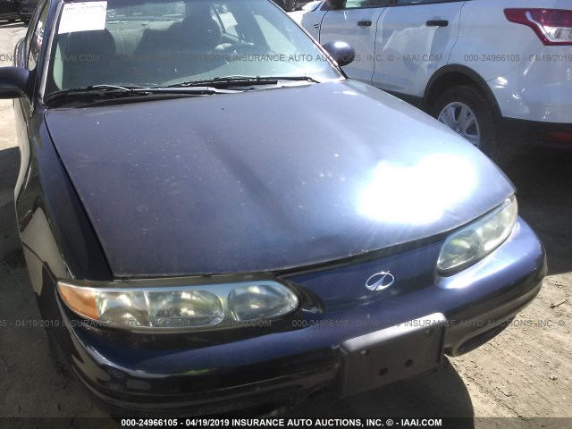 1G3NF52E81C260527 - 2001 OLDSMOBILE ALERO GLS Dark Blue photo 6