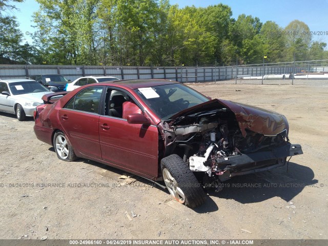 4T1BE32K26U146164 - 2006 TOYOTA CAMRY LE/XLE/SE MAROON photo 1