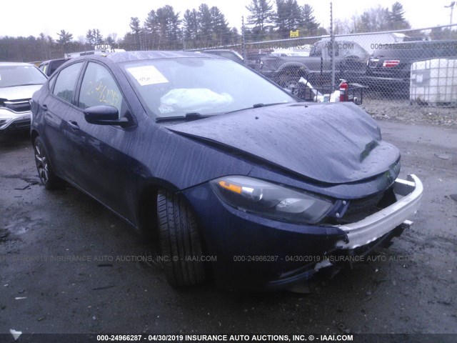 1C3CDFBA6DD326379 - 2013 DODGE DART SXT BLUE photo 1