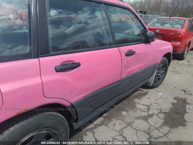 JF1SF63542G755377 - 2002 SUBARU FORESTER L PINK photo 6