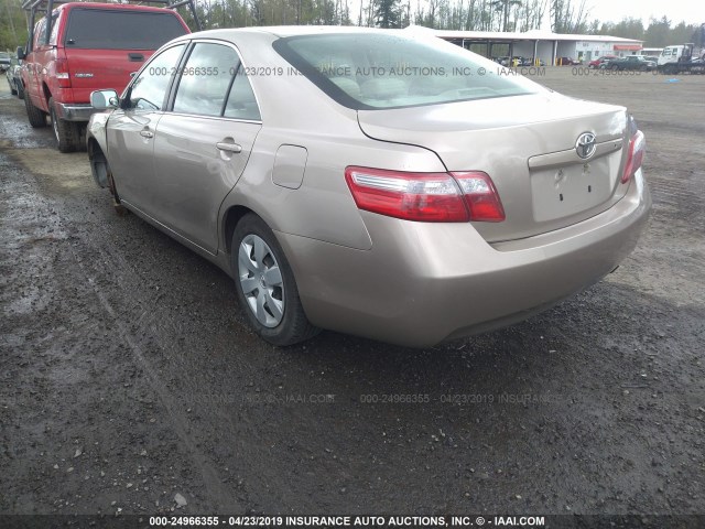 JTNBE46K973048658 - 2007 TOYOTA CAMRY NEW GENERAT CE/LE/XLE/SE GOLD photo 3