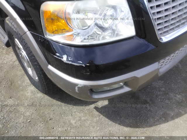 1FMFU18L53LA75357 - 2003 FORD EXPEDITION EDDIE BAUER BLACK photo 6