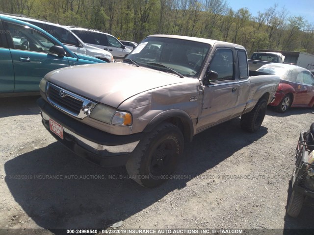 4F4ZR17X3WTM28679 - 1998 MAZDA B4000 CAB PLUS TAN photo 2