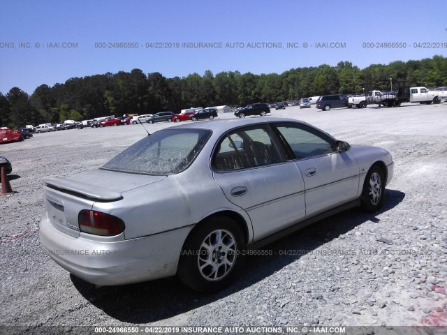 1G3WX52H11F104971 - 2001 OLDSMOBILE INTRIGUE GLS SILVER photo 4